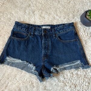 Free people short jeans pants size 27